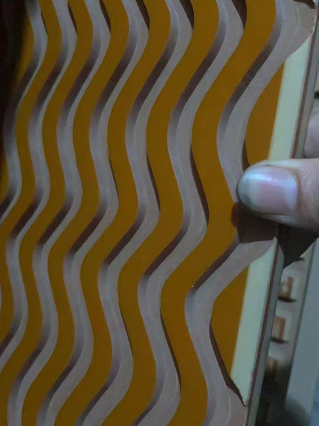 皮革压纹垫板纹理