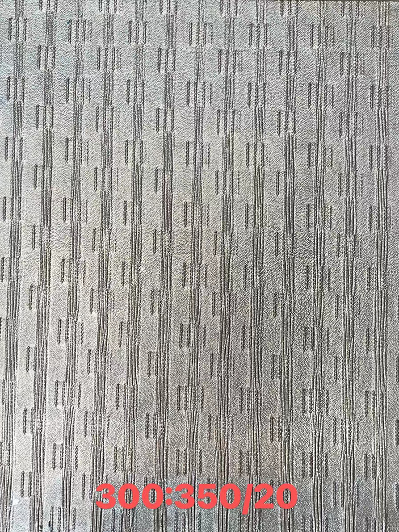 鞋面上的压纹质地